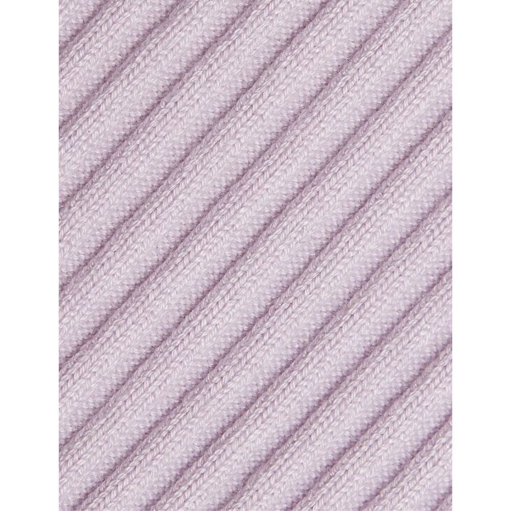 Proenza Schouler Rib-Knit Fluted Sweaterdress in Lavender NWT Size Medium - Picture 7 of 12
